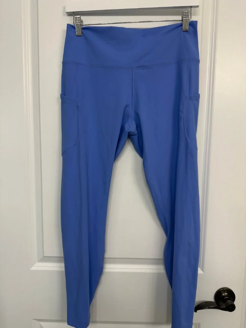 Nike One Dri-FIT 7/8 Pocket Leggings Blue XL